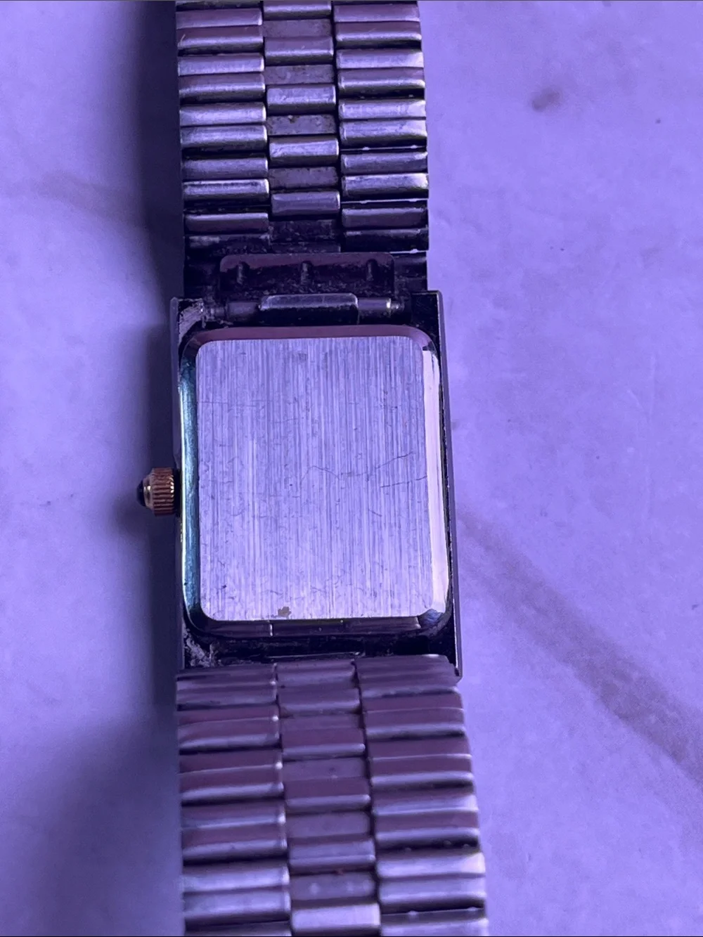 Vintage Moulin Diamond Accent Quartz Black & Gold Stainless Japan Movement 20mm